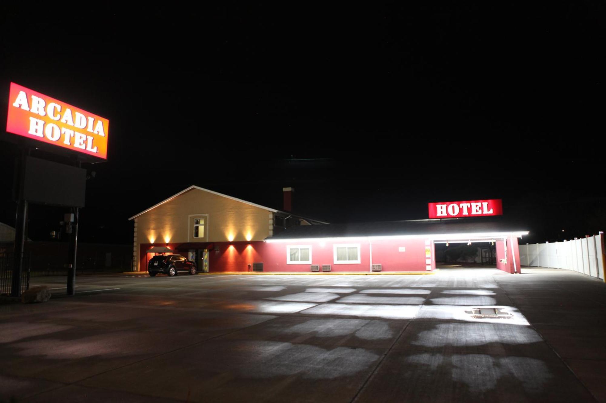 Arcadia Hotel Gering Exterior foto